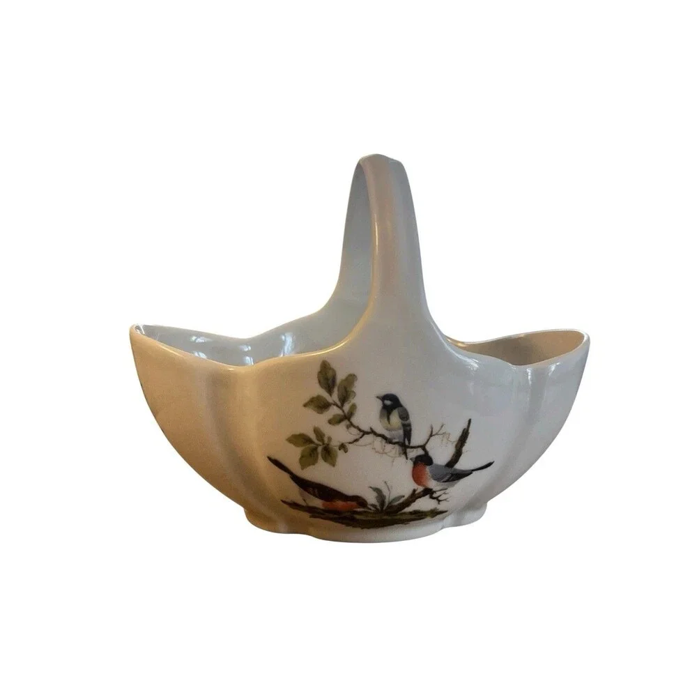 Limoges France Porcelain Basket